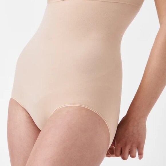 Spanx Seamless High-Waisted Brief - Soft Nude Medium & XL Available - NIB - Picture 3 of 3